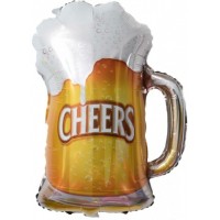 Фигура фольгированная с гелием Кружка пива 74см