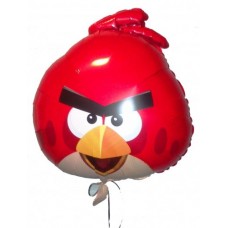 Шар фольгированный с гелием Энгри Бердс красная Птица (61см)
