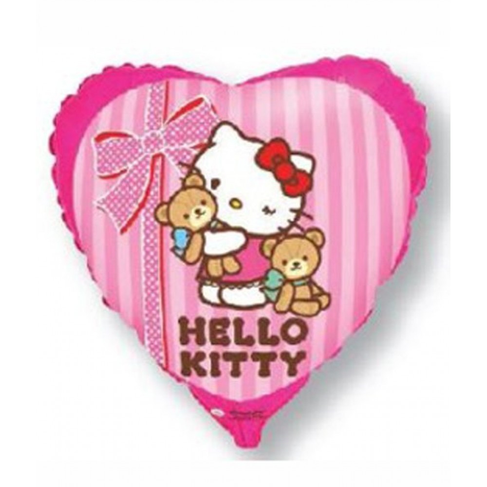 Hello kitty шары. Шар фольгированный hello Kitty сердце. Шар Хелло Китти фольга. Шар фольга Хелло Китти сердце. Шар фольга сердце Хэллоу Китти.