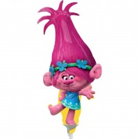 Фигура фольгированная "Тролль Розочка"  32см