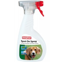 Beaphar Спрей Spot On Spray от блох и клещей для собак и щенков, 400 мл (арт. DAI13562)