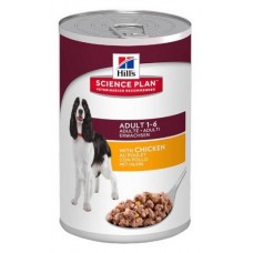 Hill's Adult Chicken - консервы для взрослых собак с курицей (370 гр.) арт. 8037 Hill's Adult Chicken - консервы для взрослых собак с курицей (370 гр.) арт. 8037