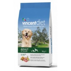 Vincent Diet Adult Lamb - полнорационный корм для взрослых собак всех пород с ягненком Vincent Diet Adult Lamb - полнорационный корм для взрослых собак всех пород с ягненком