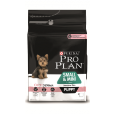 Pro Plan Puppy OPTIDERMA Sensitive Mini - корм для щенков маленьких пород с лососем Pro Plan Puppy OPTIDERMA Sensitive Mini - корм для щенков маленьких пород с лососем
