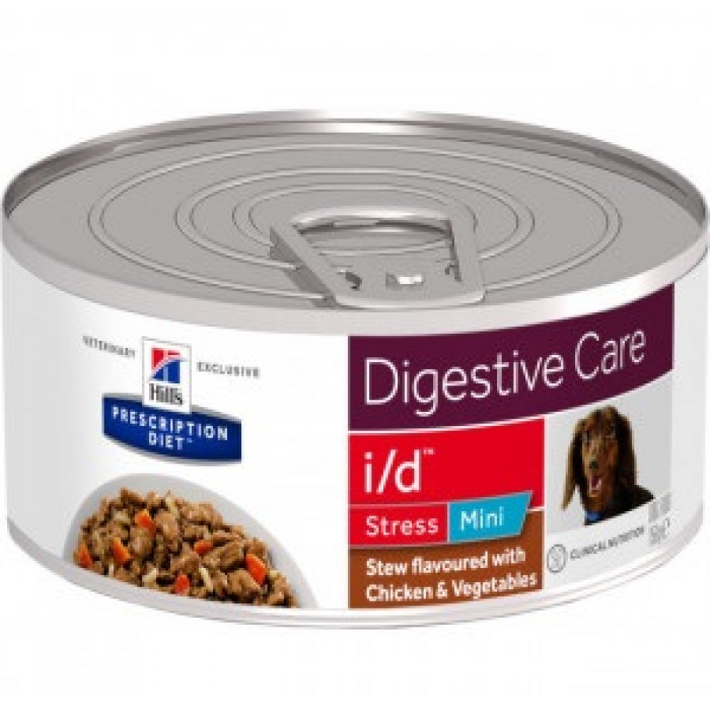 Hill's i/d Stress Mini консервы для собак Рагу лечение ЖКТ (156 гр.) Hill's i/d Stress Mini консервы для собак Рагу лечение ЖКТ (156 гр.)