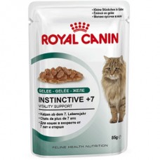 Royal Canin Instinctive +7 (желе) - влажный корм для кошек старше 7 лет желе 85 гр Royal Canin Instinctive +7 (желе) - влажный корм для кошек старше 7 лет желе 85 гр
