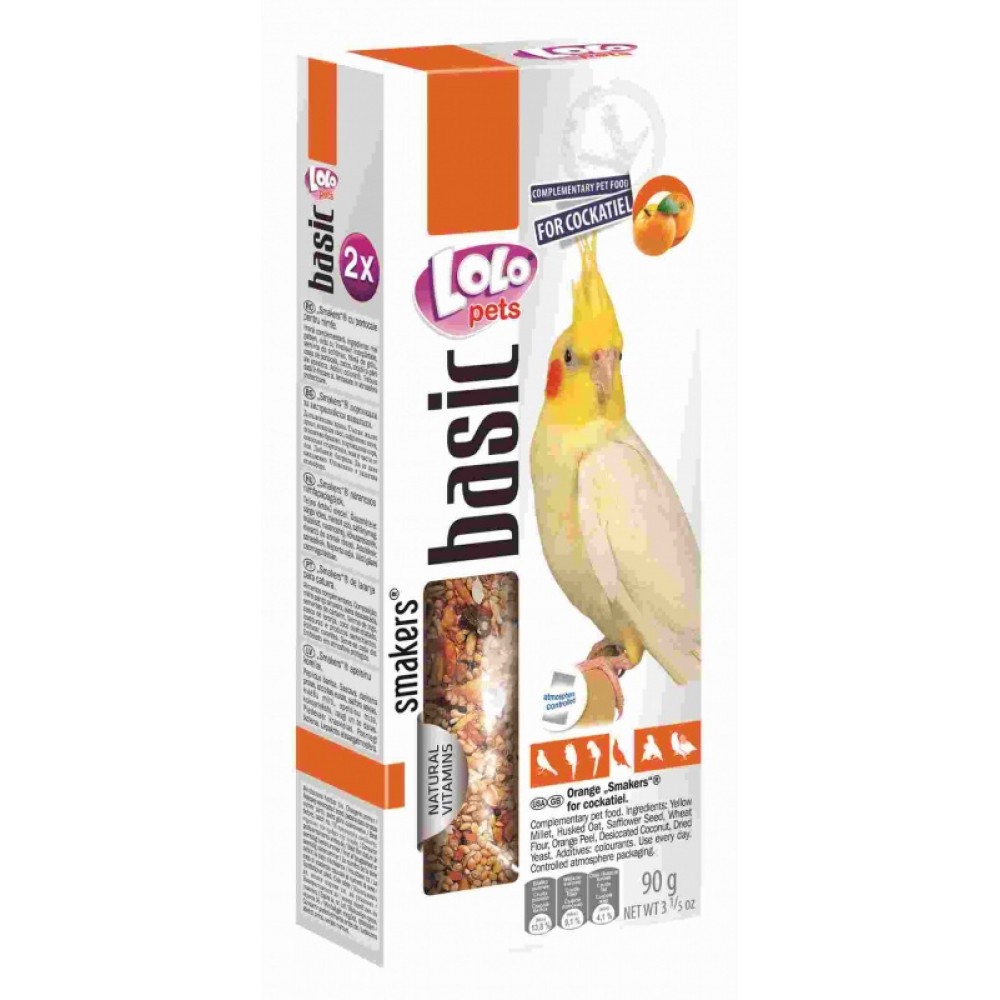 LOLO Pets Smakers с апельсином для нимф (арт. LO 72208) LOLO Pets Smakers с апельсином для нимф (арт. LO 72208)