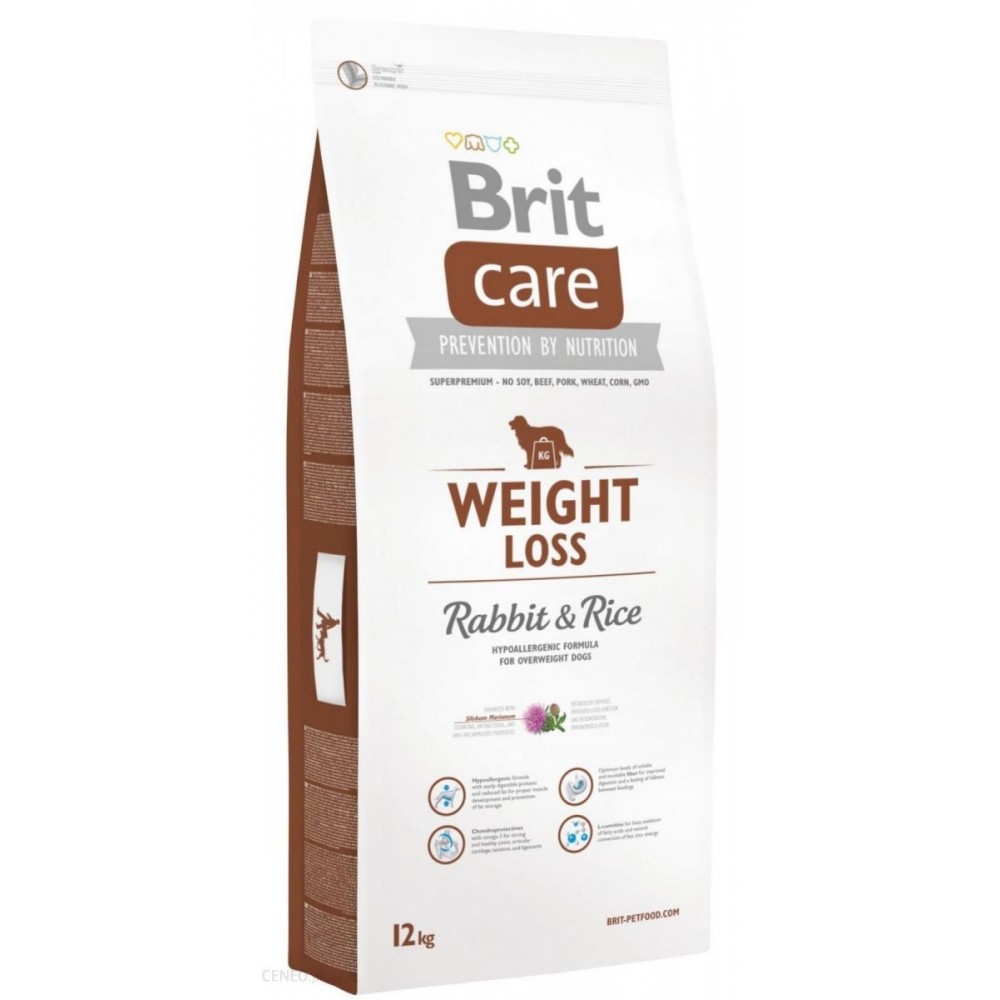 Brit Care Weight Loss Rabbit Rice корм для собак с избыточным весом, кролик и рис Brit Care Weight Loss Rabbit Rice корм для собак с избыточным весом, кролик и рис