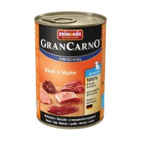 GranCarno Original Junior - консервы для щенков, говядина, курица (400 г)