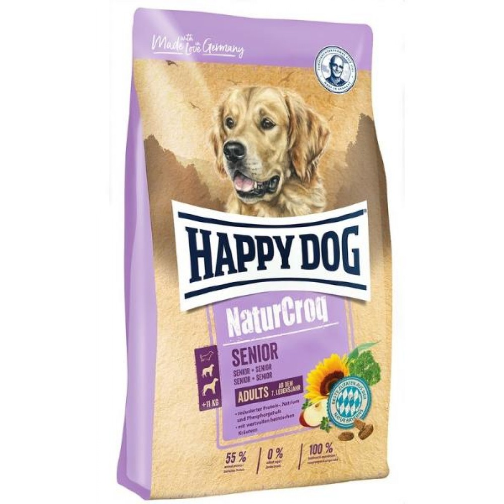 Купить Happy Dog NaturCroq Senior-сухой корм для пожилых собак на 🐕  Shop-Pet.By ⏩️ в Минске【с доставкой】по Беларуси ✓ АКЦИИ и СКИДКИ✓