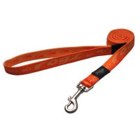 Rogz поводок для собак нейлоновый Alpinist оранжевый, несколько размеров