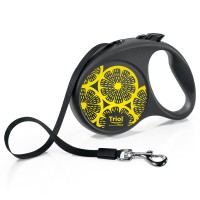 Поводок-рулетка для собак Flexi Joy Lemon, ремень