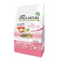 Unica Natura Salmone - сухой корм для кошек (лосось)