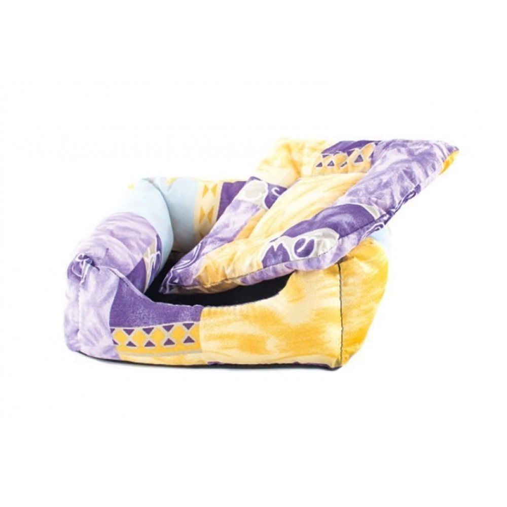 Redplastic Лежак квадратный пухлый для кошек 51*51*17 см. с подушкой (хлопок разноцв.,синтепух+периотек) (арт. 9113) Redplastic Лежак квадратный пухлый для кошек 51*51*17 см. с подушкой (хлопок разноцв.,синтепух+периотек) (арт. 9113)