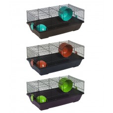 Voltrega клетка для ХОМЯЧКА 917, цвет черный, 50,5x28x21 см (арт. TY001917N)