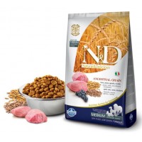 Farmina N&D - сухой корм для взрослых собак (ягненок с черникой)