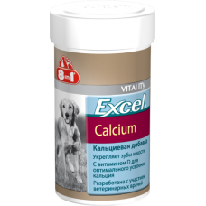 8in1 Excel Calcium-Кормовая добавка (Кальций) для собак
