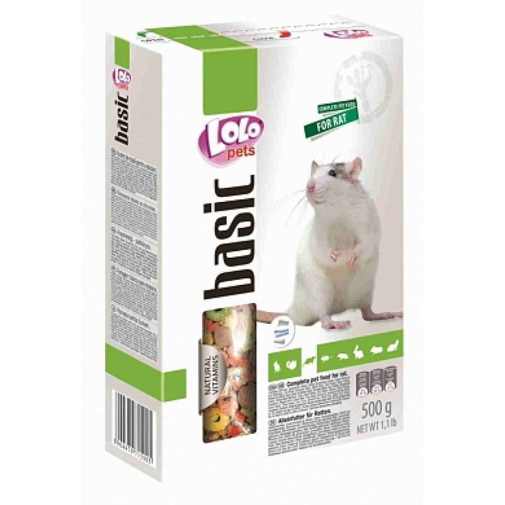 LOLO Pets Полнорационный корм для декоративных крыс (арт. LO 71500) LOLO Pets Полнорационный корм для декоративных крыс (арт. LO 71500)