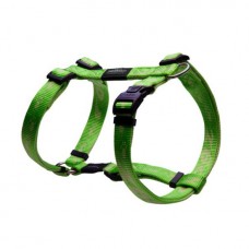 Rogz шлейка для собаки нейлон Alpinist XL, салатовая 2,5 см.*60-100 см. (арт. RSJ27G) Rogz шлейка для собаки нейлон Alpinist XL, салатовая 2,5 см.*60-100 см. (арт. RSJ27G)