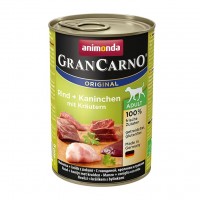 GranCarno Original - консервы для собак (кролик) (400 г) (арт. ВЕТ82756)