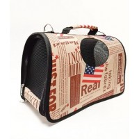 Сумка-переноска для кошек New York News For Friends