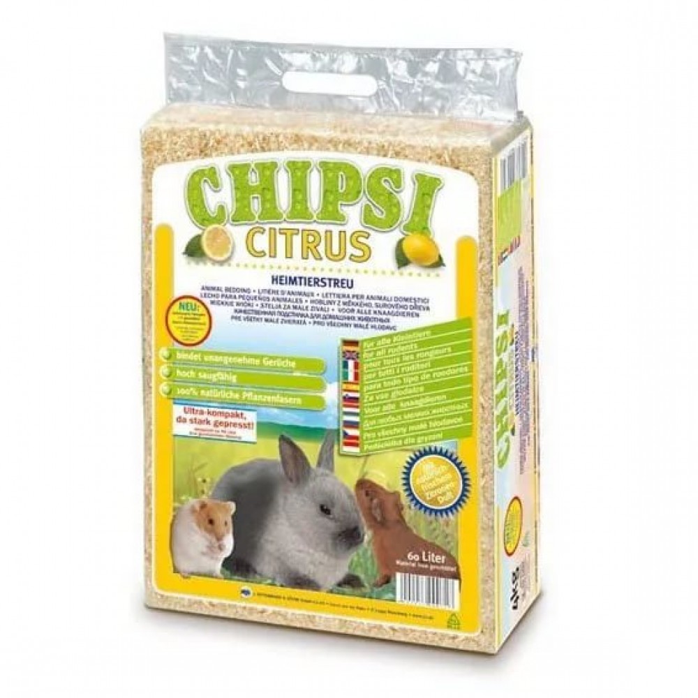 CAT'S BEST Опилки для грызунов HEIMTIEREINSTREU-CHIPSI CITRUS MULTI с запахом цитруса, 15 л (1 кг) (арт. CB10) CAT'S BEST Опилки для грызунов HEIMTIEREINSTREU-CHIPSI CITRUS MULTI с запахом цитруса, 15 л (1 кг) (арт. CB10)