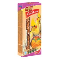 Зерновые палочки Smakers с апельсином для волнистых попугаев 2 шт. 90 гр. Vitapol (арт. ZVP-2115)