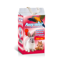 Pussy rabbit подстилка д/попугаев, Гранулы (арт. PUSF1)