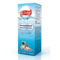 Cliny лосьон очищающий для глаз у кошек, 50 мл