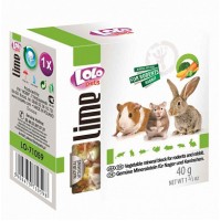 LOLO Pets Минеральный камень для грызунов с овощами, 40 г (арт. LO 71059)