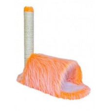 Redplastic Домик-когтеточка Zoo-M YETI Orange Тоннель 40*100*140 см (арт. 8251бк)