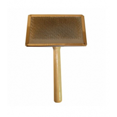 Triol Пуходерка с деревянной ручкой для собак, разные размеры (арт. ТР 31741001, 31741002, 31741004, 31741006)