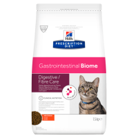 Hill's Gastrointestinal Biome Digestive/ Fibre Care - диета для здорового пищеварения и нормального стула у кошек