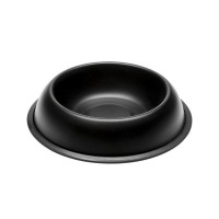 Ferplast Миска MIRA KC металлическая для собак, черная, разные размеры