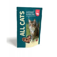 Aller Petfood All Cats - влажный корм для кошек с говядиной 85г*28 шт