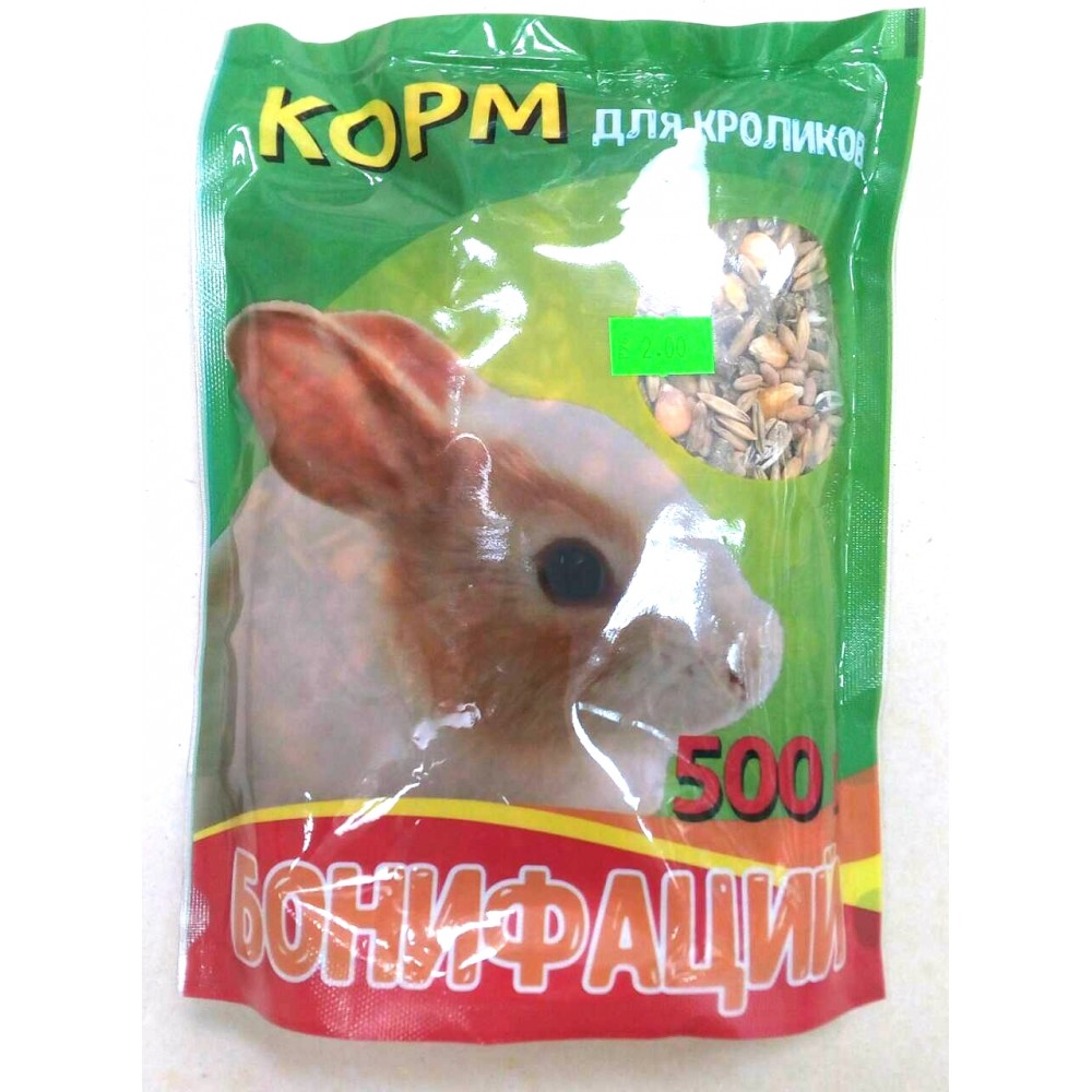 Корм для кроликов Бонифаций Основной Рацион (арт. БН11, БН10) Корм для кроликов Бонифаций Основной Рацион (арт. БН11, БН10)