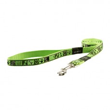 Rogz поводок для собак нейлоновый, Fancy dress М расцветка Lime Juice, 1,6 см.*1,4 м. (арт. RHL12CF) Rogz поводок для собак нейлоновый, Fancy dress М расцветка Lime Juice, 1,6 см.*1,4 м. (арт. RHL12CF)