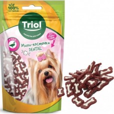 Мини-косточки Triol Dental из утки для мини-собак, 50 г. (арт. ТР 10171035)
