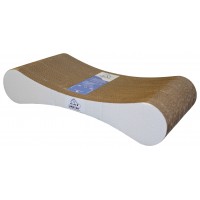 Когтеточка - картонная Волна для кошек (выс. 11 см, шир. 53 см) Cat House