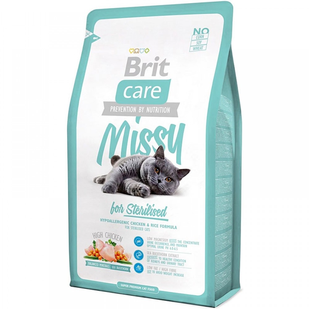 Brit Care Cat Missy Sterilised - корм для котов и кошек Brit Care Cat Missy Sterilised - корм для котов и кошек