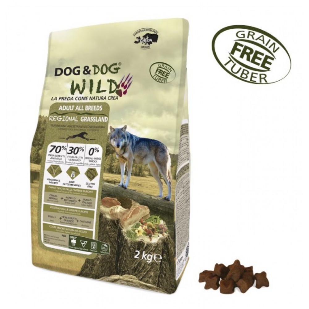 Dog & Dog Wild Adult - корм для взрослых собак, ягненок, буйвол Dog & Dog Wild Adult - корм для взрослых собак, ягненок, буйвол