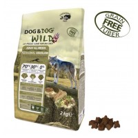 Dog & Dog Wild Adult - корм для взрослых собак, ягненок, буйвол