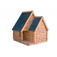 Redplastic Будка собачья Люкс утепленная 1,65*1,6*h1,95 м (арт. 8719)