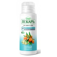 БИОшампунь ЭКО ZOOЛЕКАРЬ Серный для собак против блох, 80 мл. (арт. TYZ 254001322)