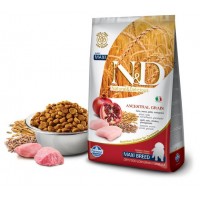 Farmina N&D Dog Maxi Low Grain-корм для щенков крупных пород с курицей и гранатом