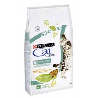 Cat Chow Sterilized-сухой корм для кастрированных котов и стерилизованных кошек