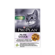 Pro Plan Nutri Savoir - консервы для стерилизованных кошек с индейкой в желе Pro Plan Nutri Savoir - консервы для стерилизованных кошек с индейкой в желе