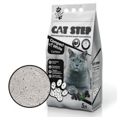 Cat Step Compact White Carbon комкующийся минеральный наполнитель для кошачьих туалетов (арт. ТР 20313010)