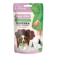 Лакомство для собак TRUE LOVE нарезка из мяса теленка (арт. TYZ 733577)