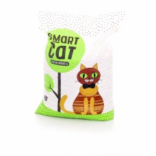 Smart Cat - впитывающий древесный наполнитель для кошек, без запаха Smart Cat - впитывающий древесный наполнитель для кошек, без запаха